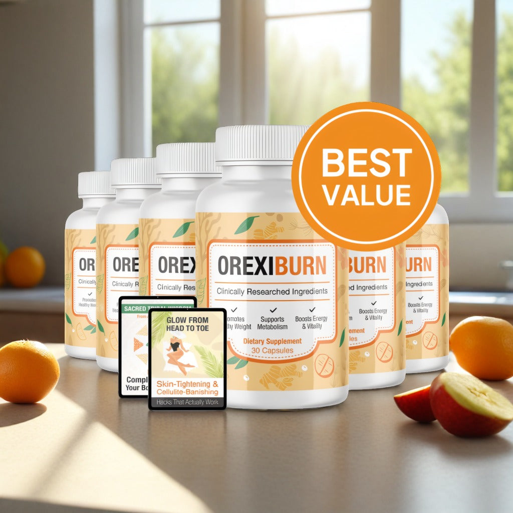 OrexiBurn - 6 Bottles + 2  Ebooks